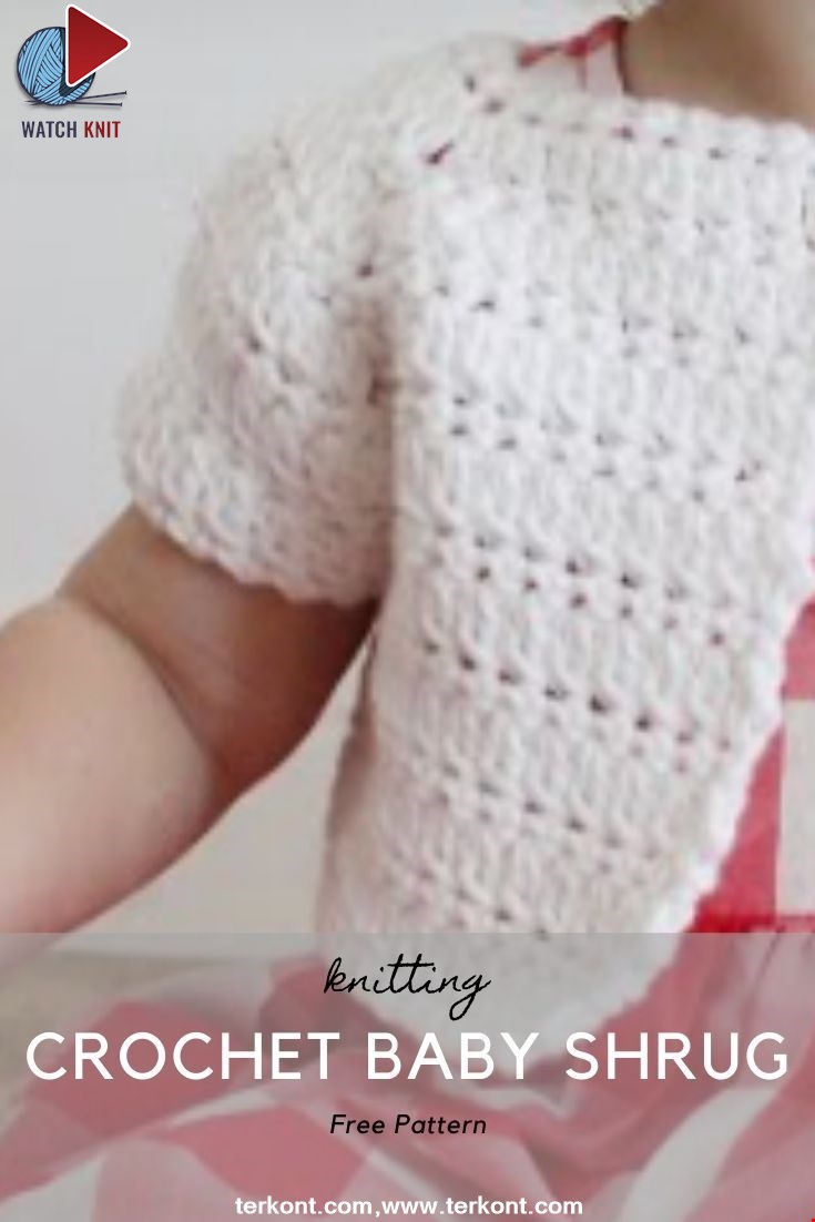 Crochet Baby Shrug