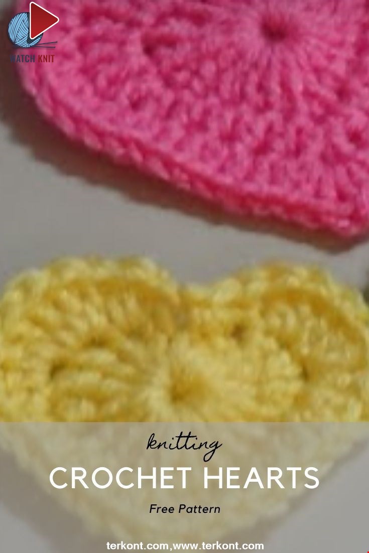 Crochet Hearts- Crochet Tutorial 